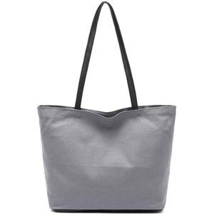 Women's Tote Shoulder Bag Soft Canvas Handbag from Covelin, Large Capacity Purse